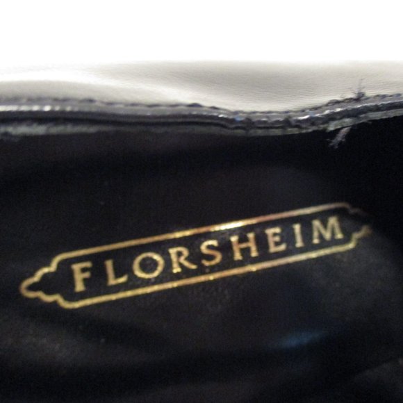 Florsheim Men Size 10.5 Black Slip On Business Travel Evening Dress Shoes main image 6